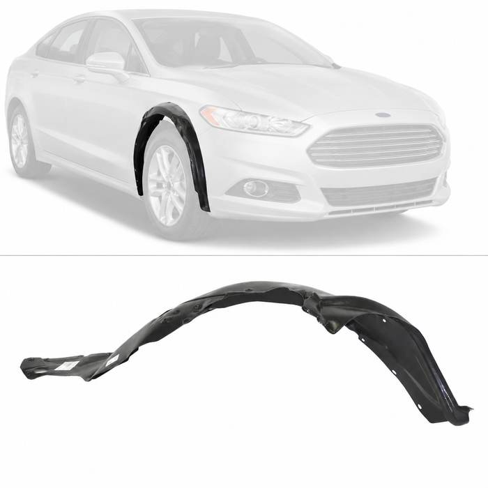Front Passenger Right Side Fender Liner Splash Shield For 2010-2012 Ford Fusion