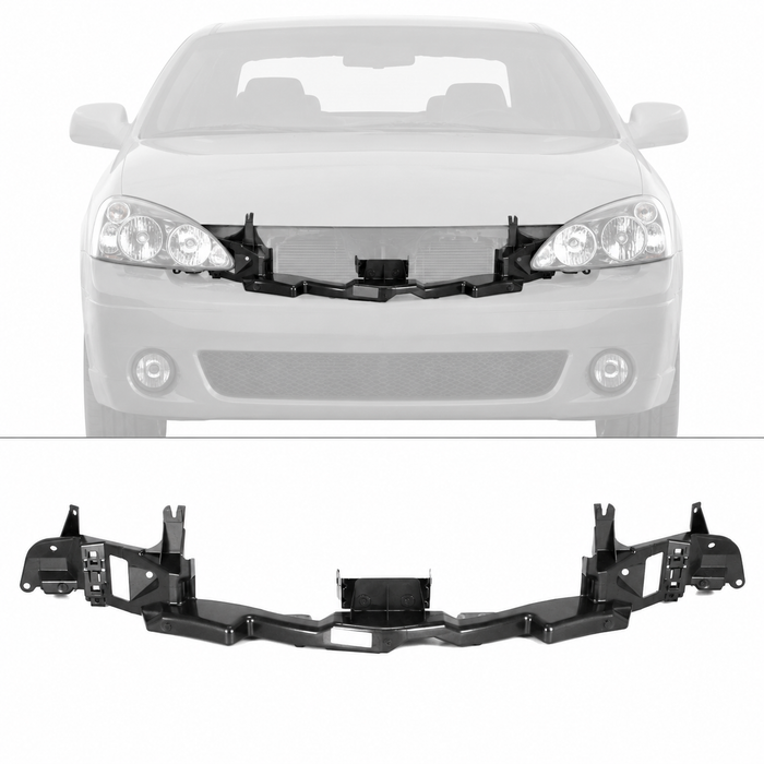 For 2004-2008 Pontiac Grand Prix Header Headlight Mounting Panel 10381173