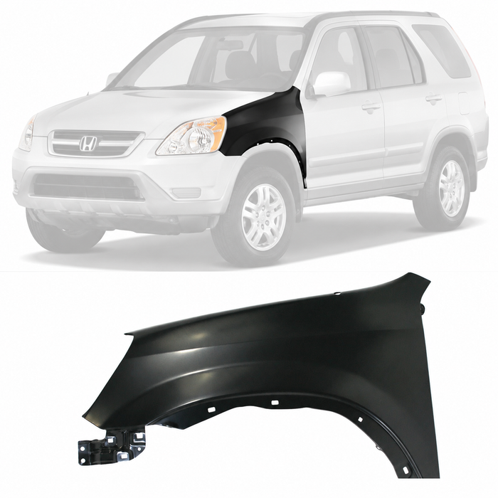 Fit For 2002-2006 Honda CR-V Front Left Driver Side Fender Primed Steel