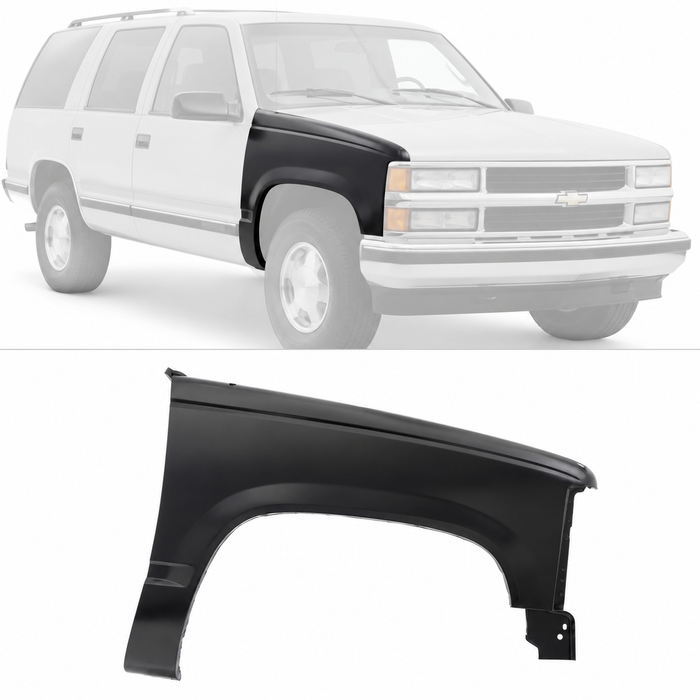 Front Right Side Fender For 88-98 Chevrolet C/K 1500 95-00 Tahoe 92-99 GMC Yukon