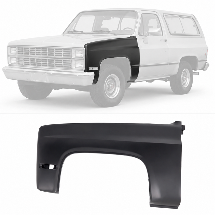 Front Left Driver Side For 1981-1986 Chevrolet C10 1987-1991 GMC V1500 Suburban