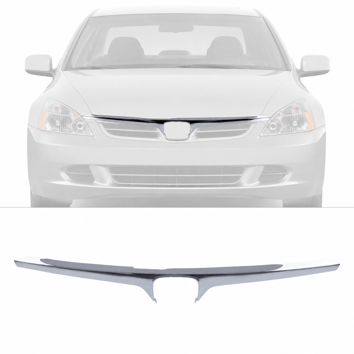 Grille Molding Trim Grill Center Bar For 2006-2007 Honda Accord HO1210118