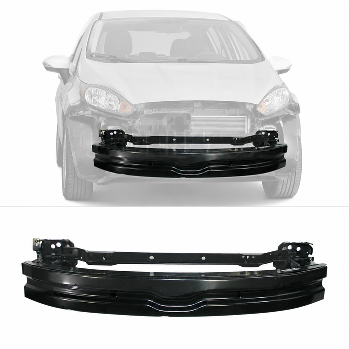 Front Bumper Reinforcement Bar Replacement Fit 11-19 Fiesta FO1006258 D2BZ17757A