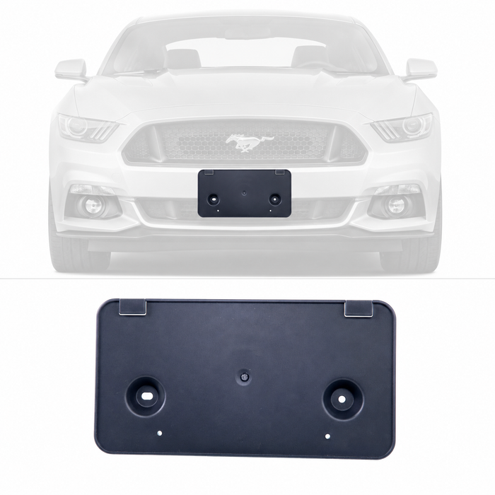 Front Bumper License Plate Bracket Tag Holder for 2015 2016 2017 Ford Mustang