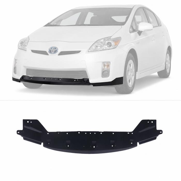Front Bumper Lower Valance Air Dam Deflector For 2010-2015 Toyota Prius