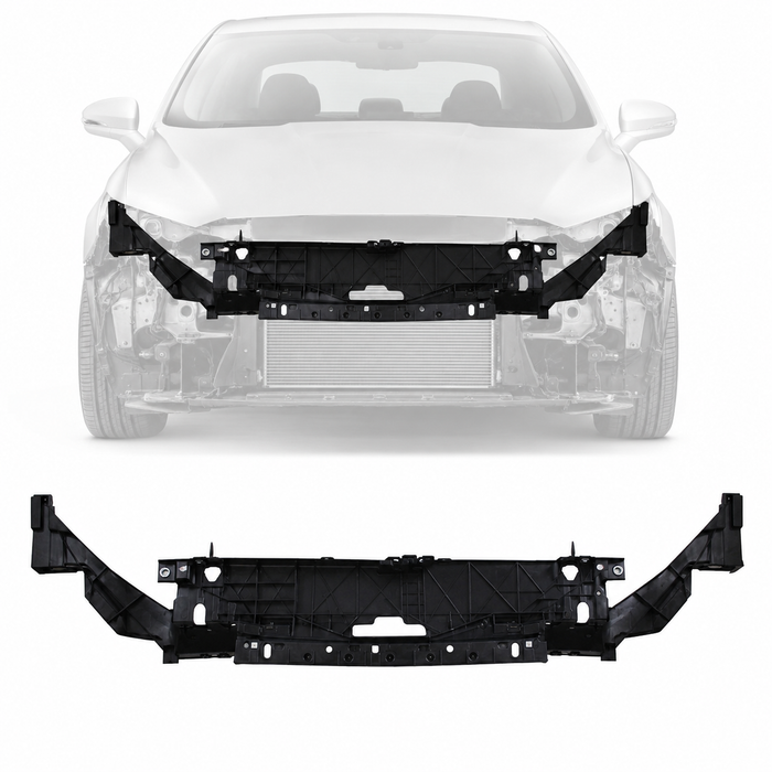 Headlight Mounting Header Panel Nose For 2013-2016 Ford Fusion Sedan 4-Door
