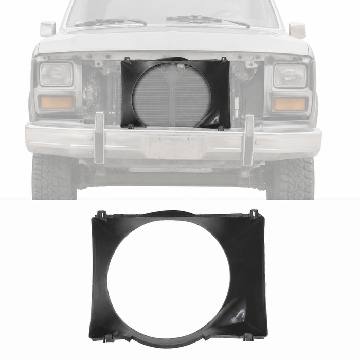 New Radiator Fan Shroud for 87-91 Ford Bronco F-150 F-250 F-350 F53 F-Super Duty
