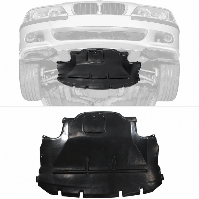 Front Engine Splash Shield Under Cover For BMW 540i 4.4L E39 Sedan & Wagon