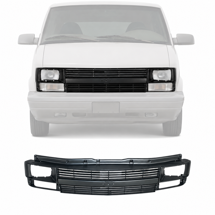 Grille Insert with Sealed beam  Headlight Type For 1995-2005 Chevrolet Astro Van