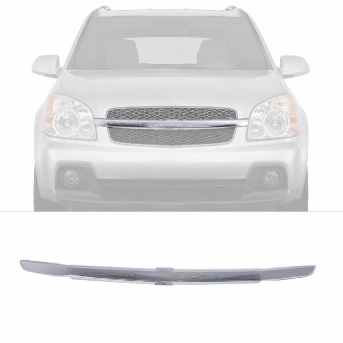 Chrome Grille Molding Trim Center Bar For 05 06 07 08 09 Chevy Equinox GM1210106