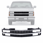 Grille Chrome Shell with Insert For 88-93 Chevrolet C1500 C2500 C3500 GM1200142
