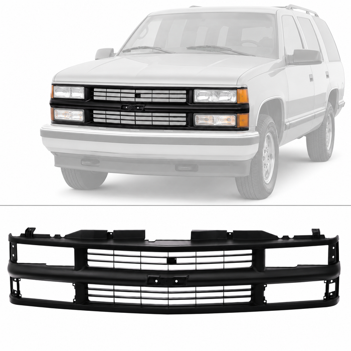 Grille For 1994-1999 Chevrolet C1500 K1500 Truck Pickup Suburban Tahoe GM1200239