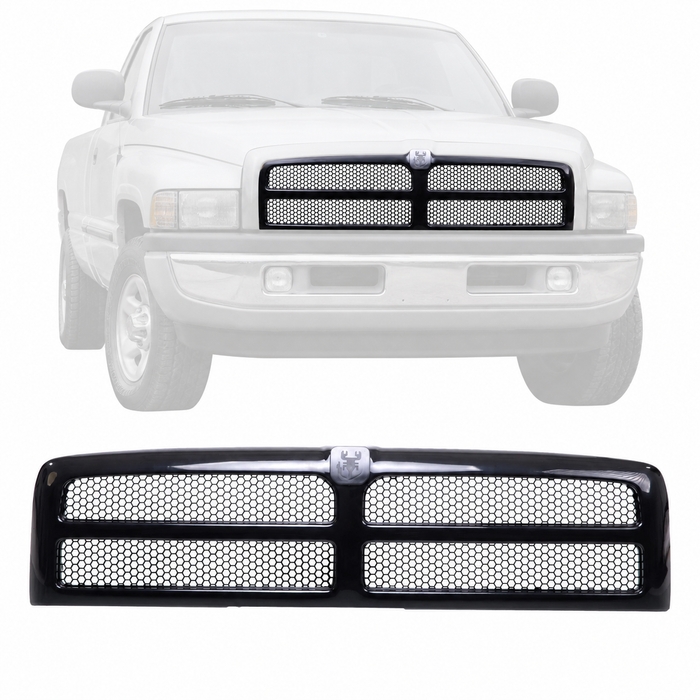 Grille Honeycomb Insert For 94-01 Dodge Ram 1500 2500 3500 Pickup CH1200188