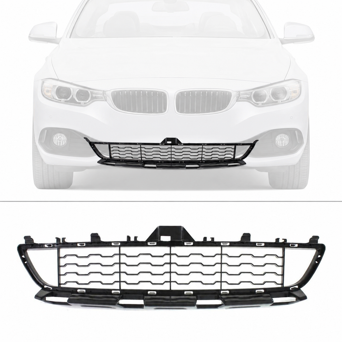 For 2014-2016 BMW F32 428i 435i 2017-2020 430i 440i Front Lower Bumper Grille