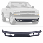 Bumper Lower Air Dam Deflector Valance Fits 1999-2002 Silverado w/Fog Light Hole