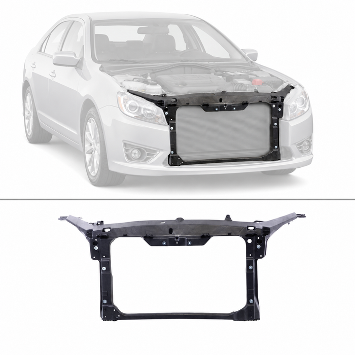 Radiator Core Panel Support For 2010-2012 Ford Fusion 2010-2011 Mercury Milan