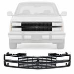 Black Grille For 1988-1993 Chevrolet C1500 K1500 Fullsize Blazer Truck Pickup
