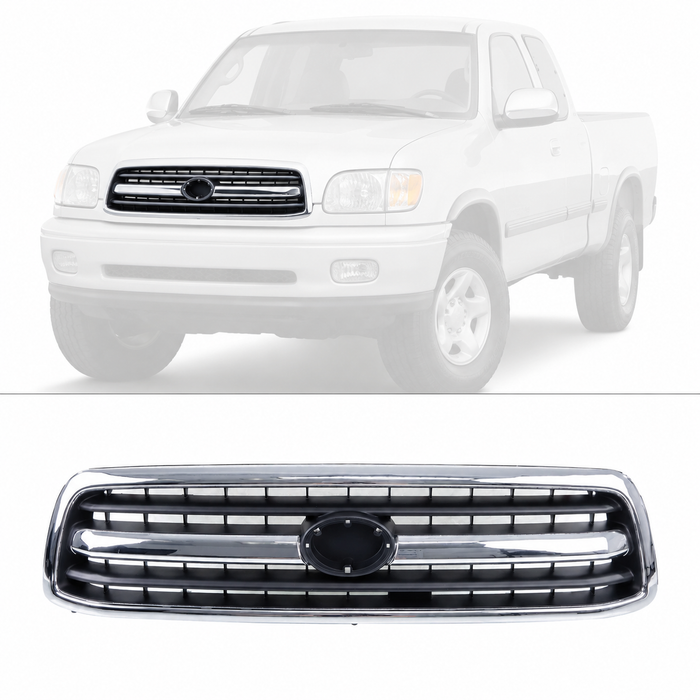 Grille Surrond with Black Insert For 2000-2002 Toyota Tundra Pickup TO1200223
