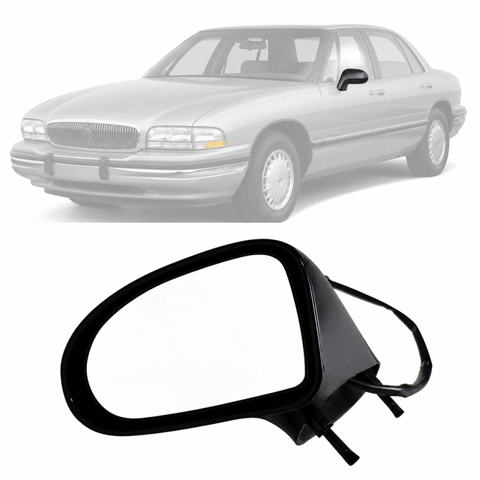 Left Driver Side Power Mirror Non Fold For 92-99 Buick LeSabre 91-96 Park Avenue