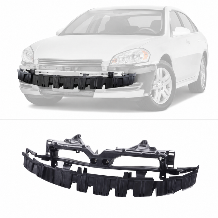Front Bumper Absorber For 06-14 Chevrolet Chevy Impala Limited Monte Carlo Sedan