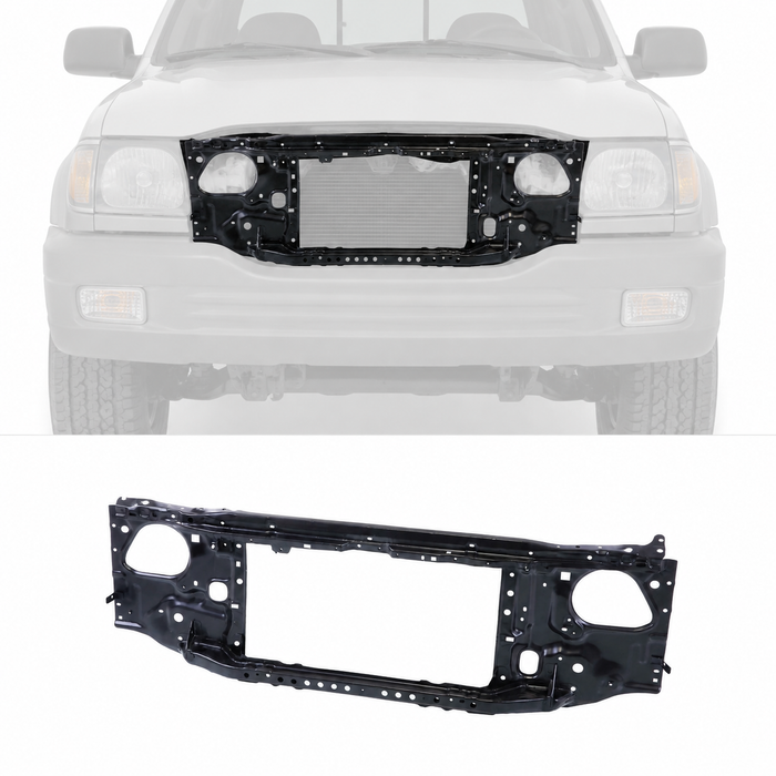 Radiator Core Panel Support Assembly For 2001-2004 Toyota Tacoma Pickup Truck