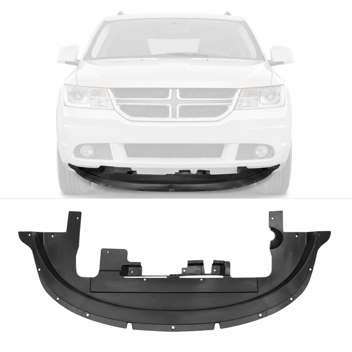 For 2010-2020 Dodge Journey Front Bumper Air Dam Deflector Valance Under Cover