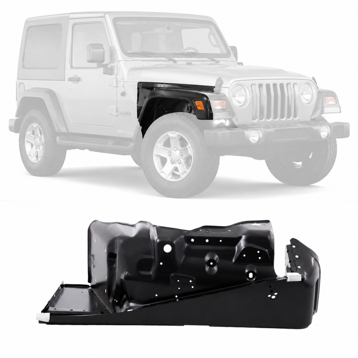 Passenger Side Right Fender Primed For 97 98 99 00 01 02 03 04 05 06 Wrangler TJ