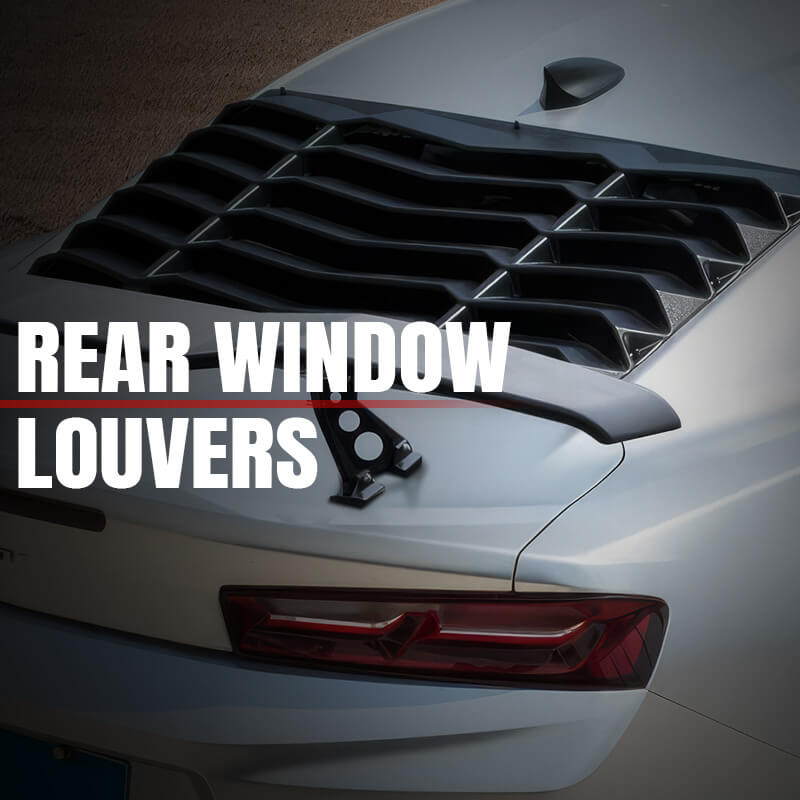 Rear Window Louvers