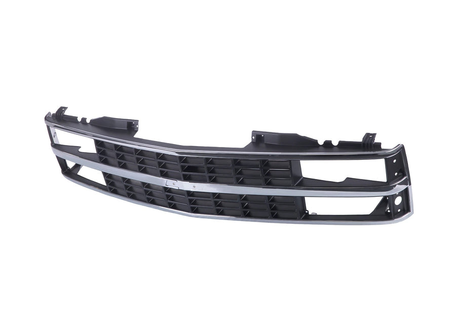 Grille Chrome Shell with Insert For 88-93 Chevrolet C1500 C2500 C3500 GM1200142