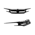 Type-R Style Front Bumper Set w/ Glossy Black Grille for 16-18 Civic Coupe Sedan