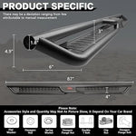 Running Boards For 99-16 Ford F250 F350 F450 Super Crew Cab Drop Step Bars image 3