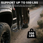 Running Boards For 99-16 Ford F250 F350 F450 Super Crew Cab Drop Step Bars