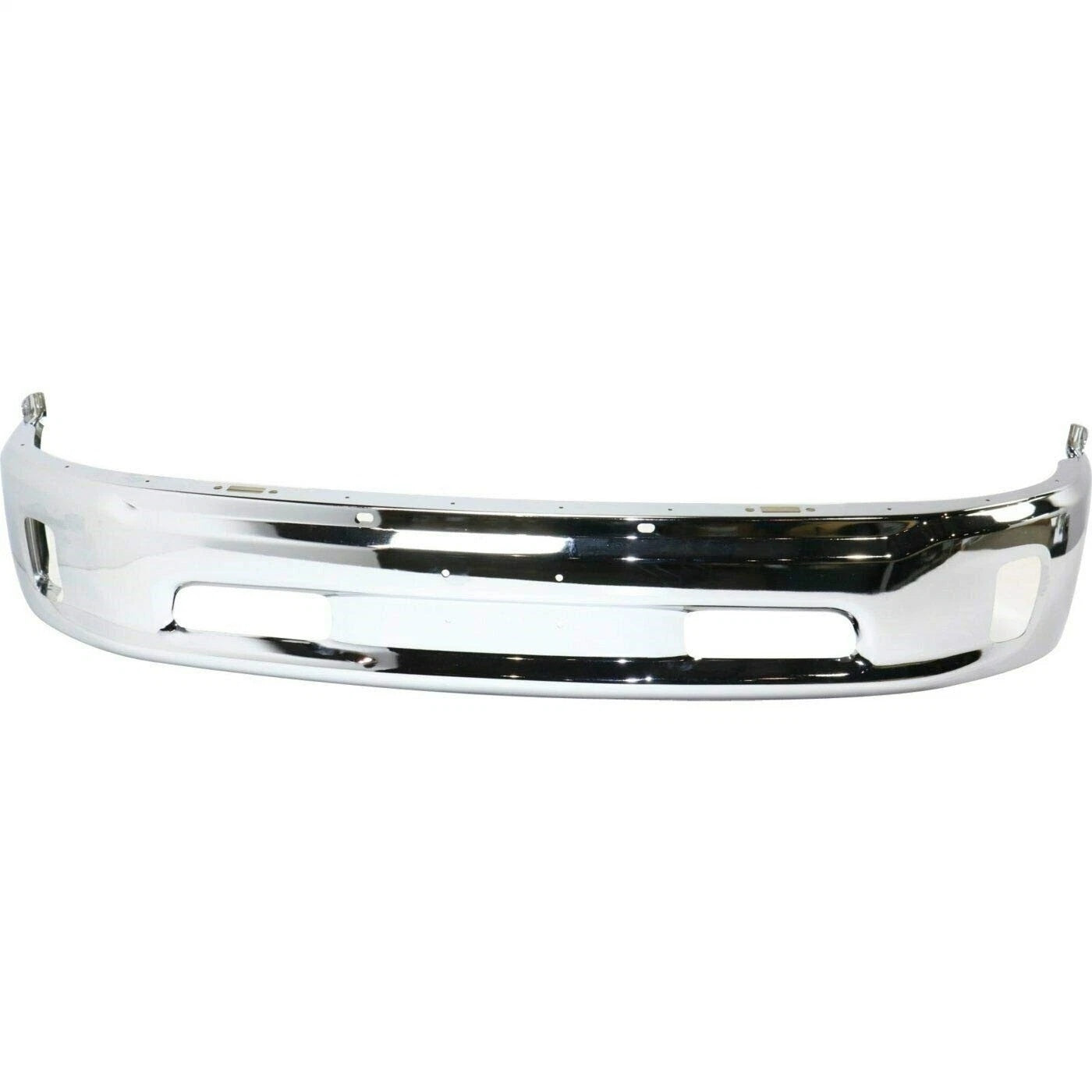 Front Chrome Bumper Face Bar For 2013-2018 Dodge Ram 1500 with Fog Light Holes image 1