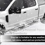 6.5" Running Boards For 2007-2018 Silverado/Sierra 1500 Crew Cab Side Steps Bar image 9