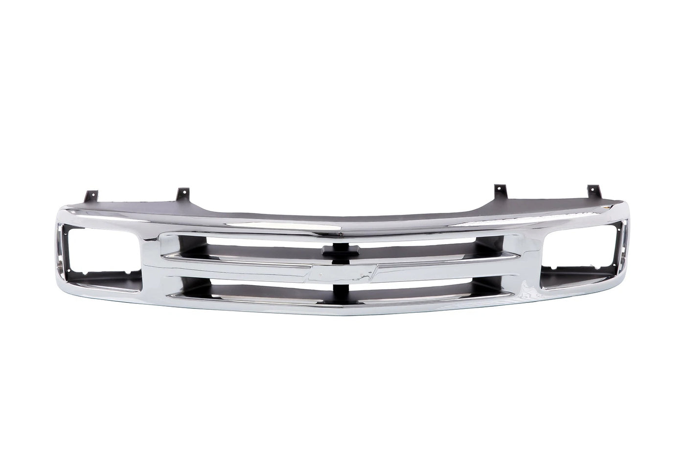 Grille Chrome Gray Sealed Beam Headlights For 1994-1997 Chevy S10 95-97 Blazer image 1