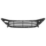 Front Lower Bumper Cover Grille w/ Chrome Molding For 2011-2013 Hyundai Elantra image 3