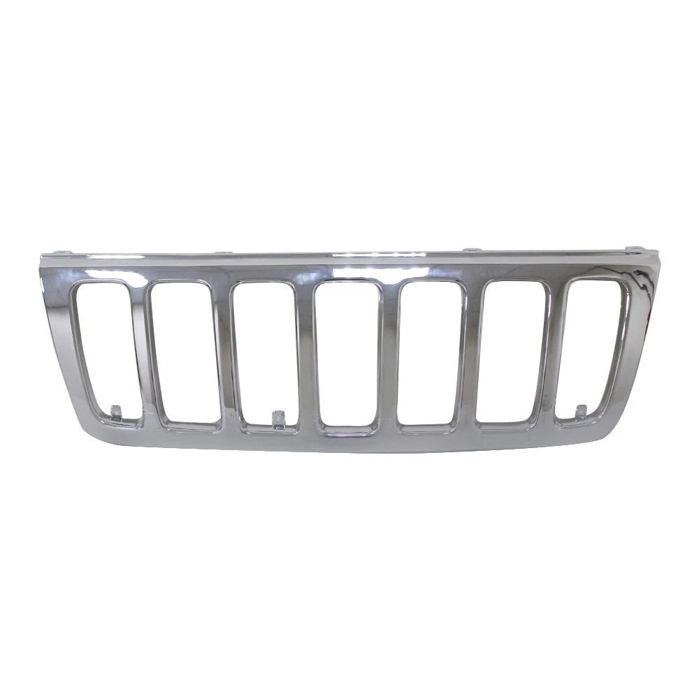 For 1999-2003 Jeep Grand Chrome Grille Assembly Grill Shell ONLY CH1200221 image 1