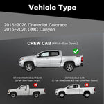 Running Boards For 2015-2026 Chevy Colorado / GMC Canyon Crew Cab Drop Step Bars image 2