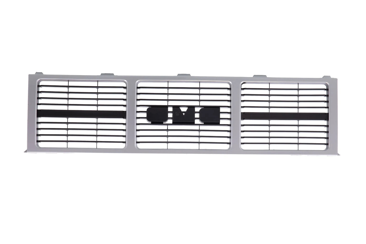 Grille Grill Silver with Gray Insert For 85-88 GMC C1500 C2500 C3500 GMC Jimmy image 1