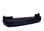 Black Plastic Bumper Cover Rear for 2000-2001 Toyota Camry CE LE XLE Model Sedan image 3
