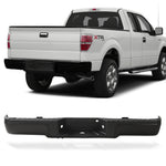 Rear Steel Bumper Assembly Fit 2009-2014 Ford F150 Truck FO1103161 Black image 1