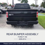 Rear Steel Bumper Assembly Fit 2009-2014 Ford F150 Truck FO1103161 Black image 7