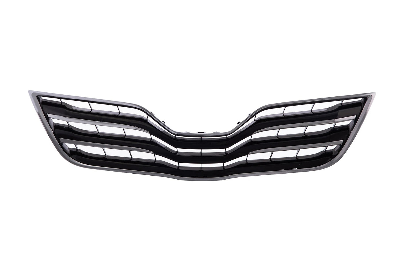 Plastic Front Grille Chrome Shell with Black Insert for 2010-2011 Toyota Camry image 1