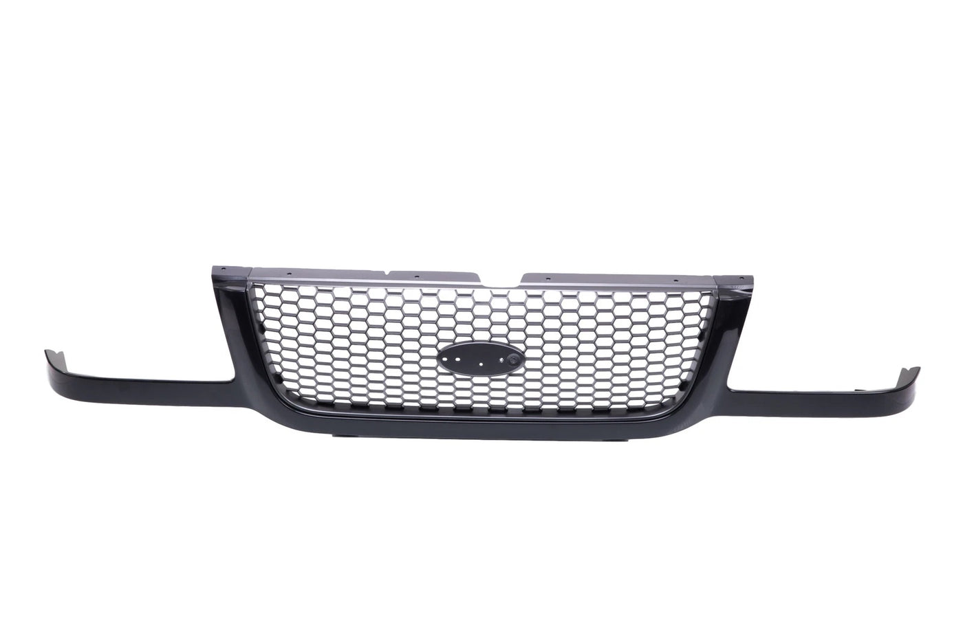 Black Grille with Dark Gray Honeycomb Insert For 2001-2003 Ford Ranger Pickup image 1
