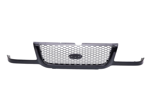 Black Grille with Dark Gray Honeycomb Insert For 2001-2003 Ford Ranger Pickup image 1