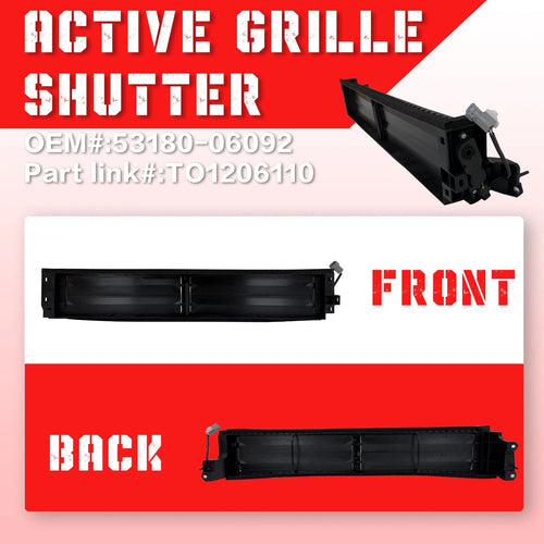 Active Grille Shutter for Toyota LEXUS ES350/ES300H 2022- Grille Assy TO1206110 image 2