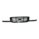For 2001-2003 Ford Ranger Pickup Truck Black Grille Shell Frame Chrome Insert image 1