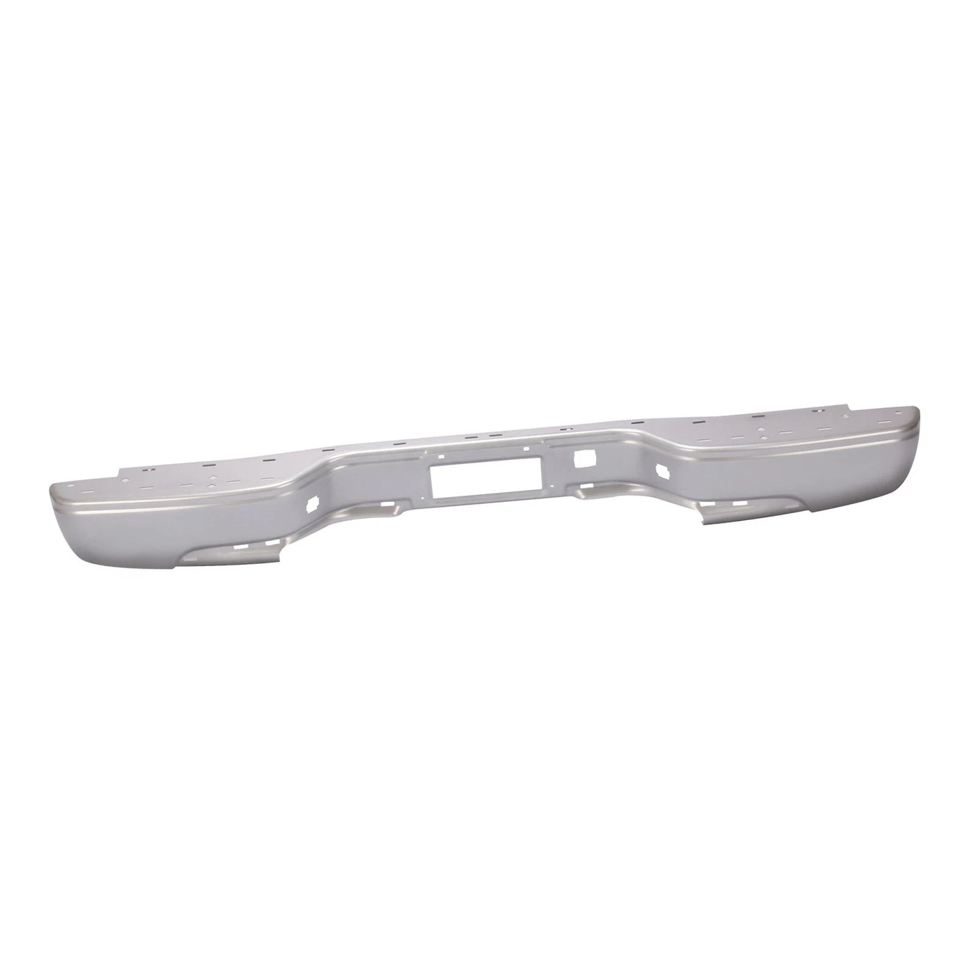 Painted Silver Rear Step Bumper For 99-07 Silverado Sierra 1500 Pickup Truck New image 1