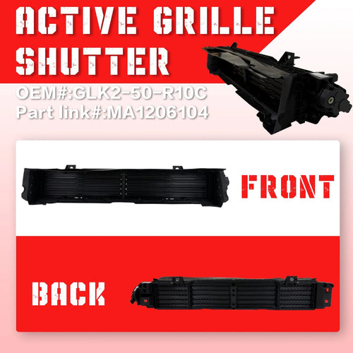 Active Grille Shutter for MAZDA 6. 14-17 Radiator 2.5 Eng GLK2-50-R10C MA1206104 image 2