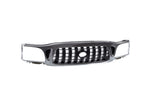 Chrome Grille Shell Frame with Black Insert For 2001-04 Toyota Tacoma TO1200248 image 1